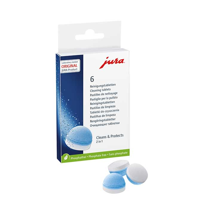 JURA 2-Phase Cleaning Tablets 6 pieces