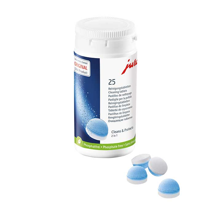 JURA 2-Phase Cleaning Tablets 25 pieces