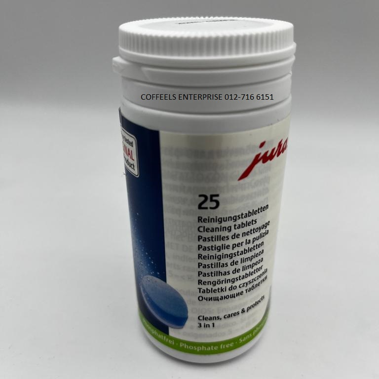 JURA 3-Phase Cleaning Tablets 25 pieces
