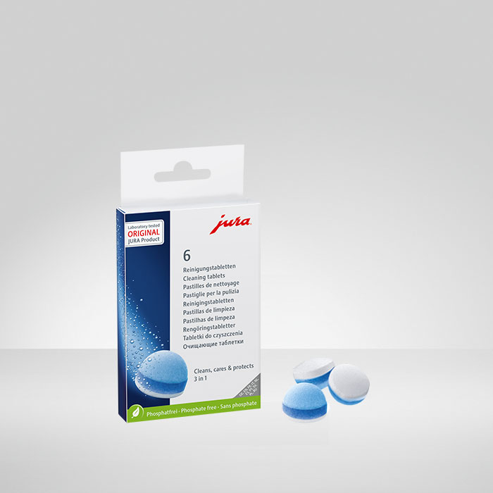 JURA 3-Phase Cleaning Tablets 6 pieces