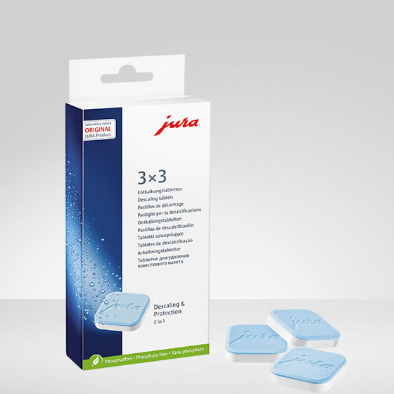 JURA Descaling Tablets 3 x 3 pieces